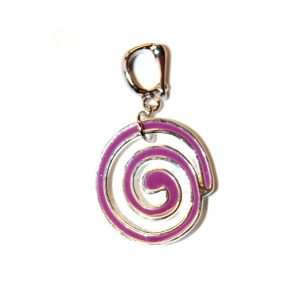 Snurr med hake, lila