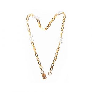 Skimmer 45 cm, transparent / guld