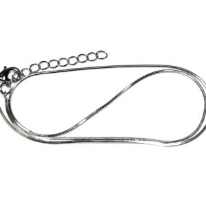 Ormkedja 42-45 cm silver